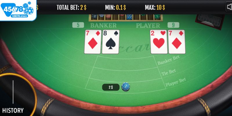 Cách đánh bài Baccarat thắng đậm