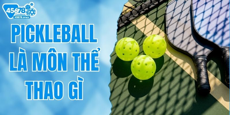 Pickleball Là Môn Thể Thao Gì? Bộ Môn Đang Gây Sốt Toàn Cầu
